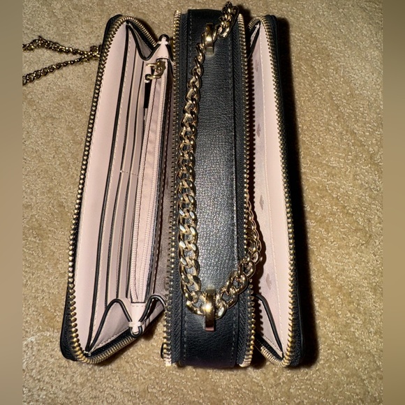 Kate Spade Adele Double Zip Leather Crossbody Bag (Excellent Condition) - Picture 7 of 9